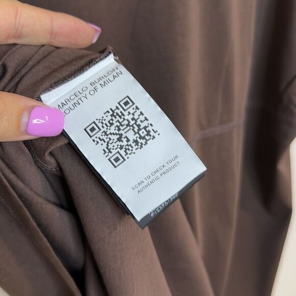 NEW-Marcelo Burlon- brown totem pole t-shirt - Size XXL - Picture 7 of 11